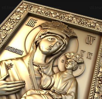 3D model The all-blessed icon of the Mother of God (STL)